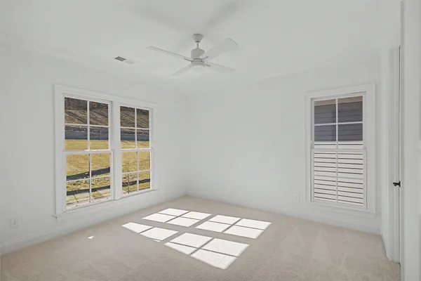 a view of a garage room