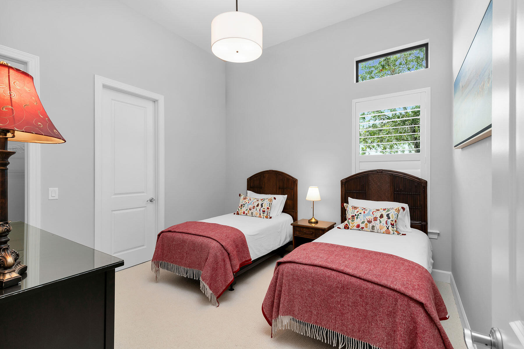 3193 Olympia Lane Naples, FL 34114 - Photo 21 of 50 a bedroom with two bed and a window