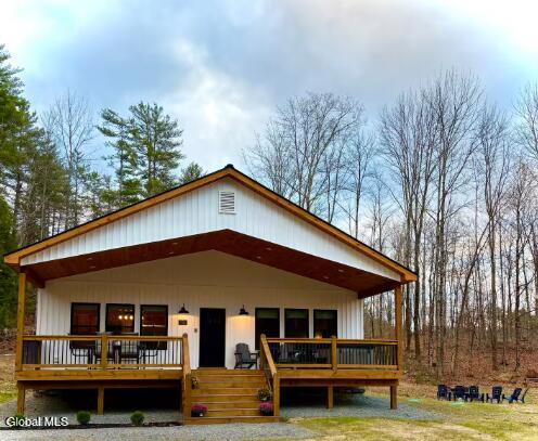 Front Elevation- green grass