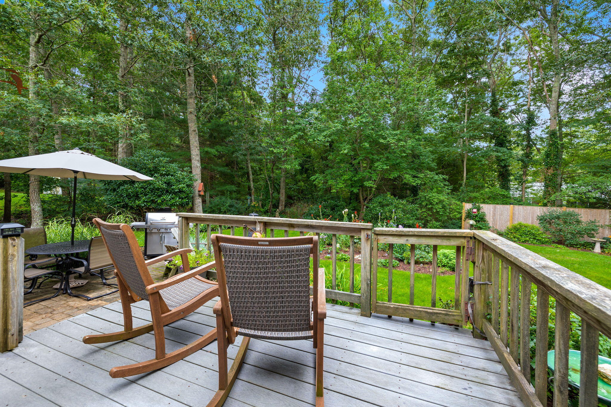 64 Mill Road East Sandwich, MA 02537 - Photo 28 of 33 Fenced Deck