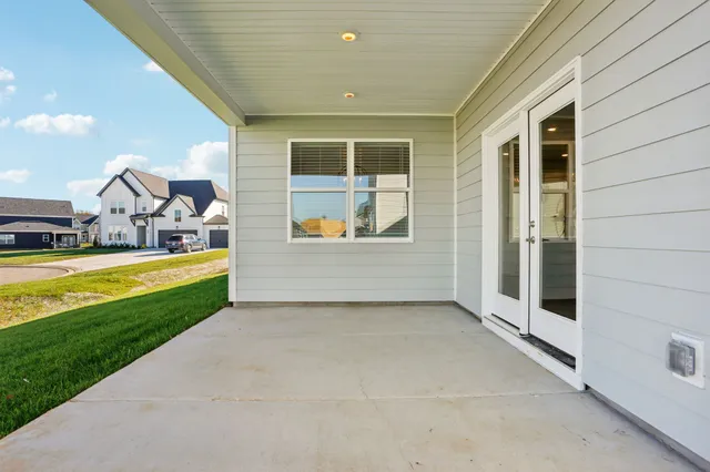 a view of a house with a outdoor space