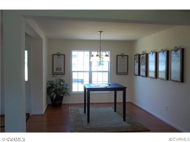 3964 Lost Mill Road Powhatan, VA 23139 - Photo 14 of 24 Dining Room - model picture - open to foyer