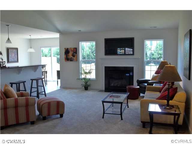 3964 Lost Mill Road Powhatan, VA 23139 - Photo 16 of 24 Den/Family/Great Room - Model Picture Great room