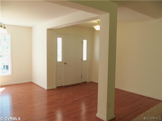 3964 Lost Mill Road Powhatan, VA 23139 - Photo 2 of 24 Foyer - Actual Picture - Hardwood floors - very op