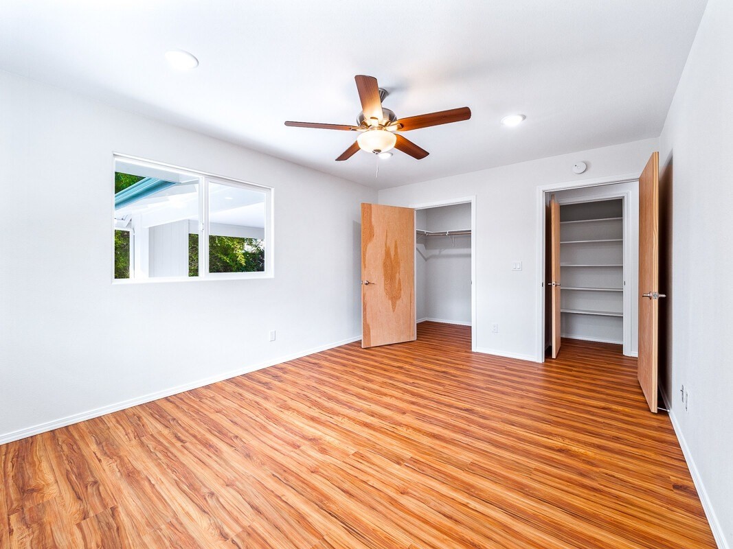 Peleke Road Mountain View, HI 96771 - Photo 15 of 24 a view of empty room with wooden floor