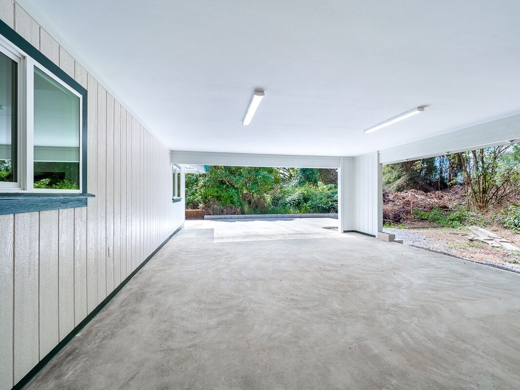 Peleke Road Mountain View, HI 96771 - Photo 20 of 24 a view of a garden area with wooden floor
