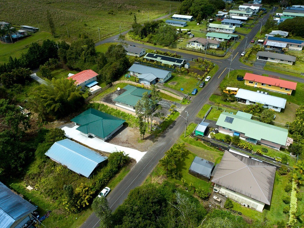 Peleke Road Mountain View, HI 96771 - Photo 2 of 24 an aerial view of a houses with a yard