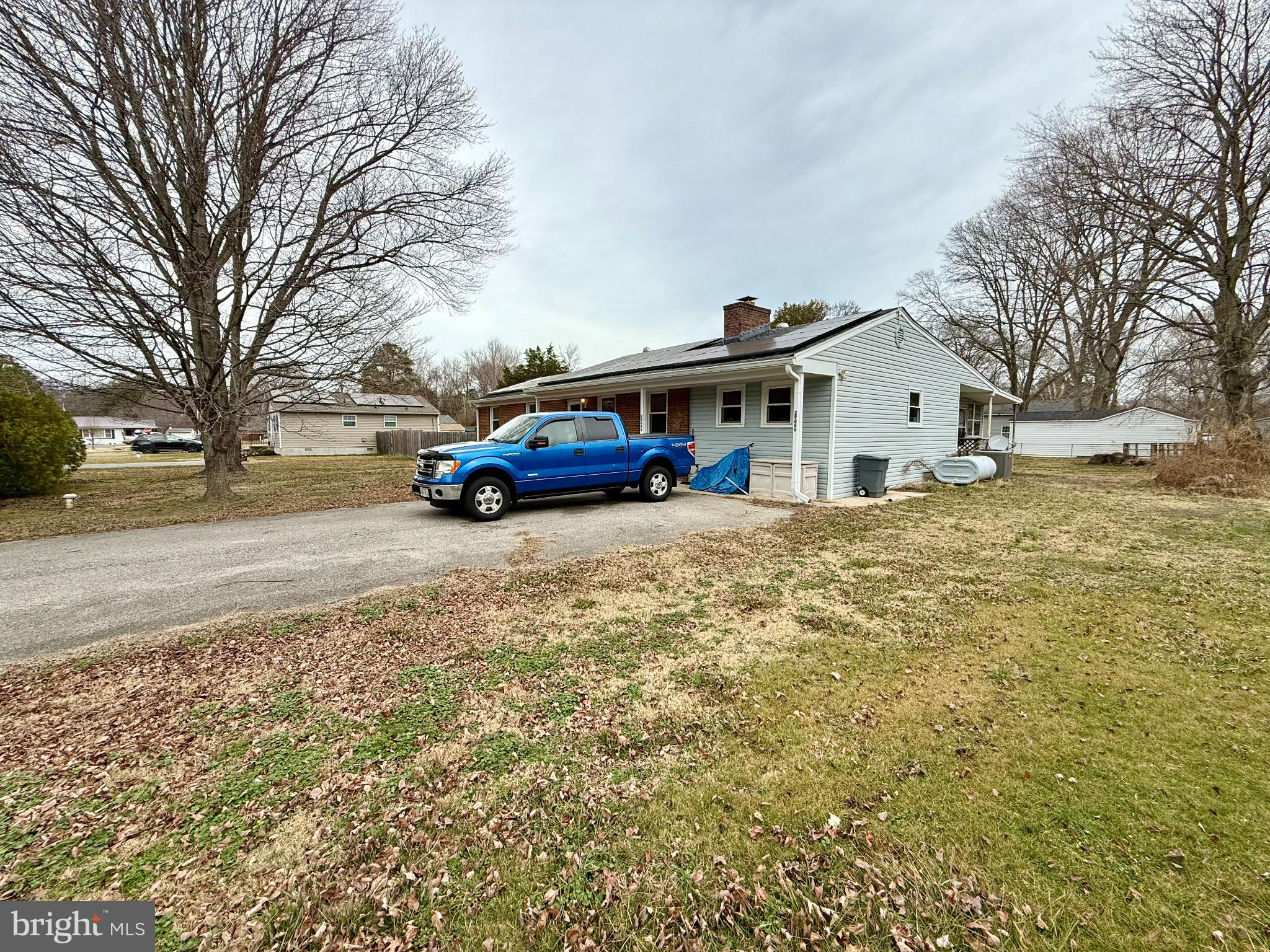 29866 Jefferson Road Mechanicsville, MD 20659 - Photo 12 of 43 a view of a house with a yard covered in snow