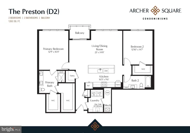 $628,482 | 23664 Havelock Walk Terrace, Unit 205, Ashburn, VA 20148
