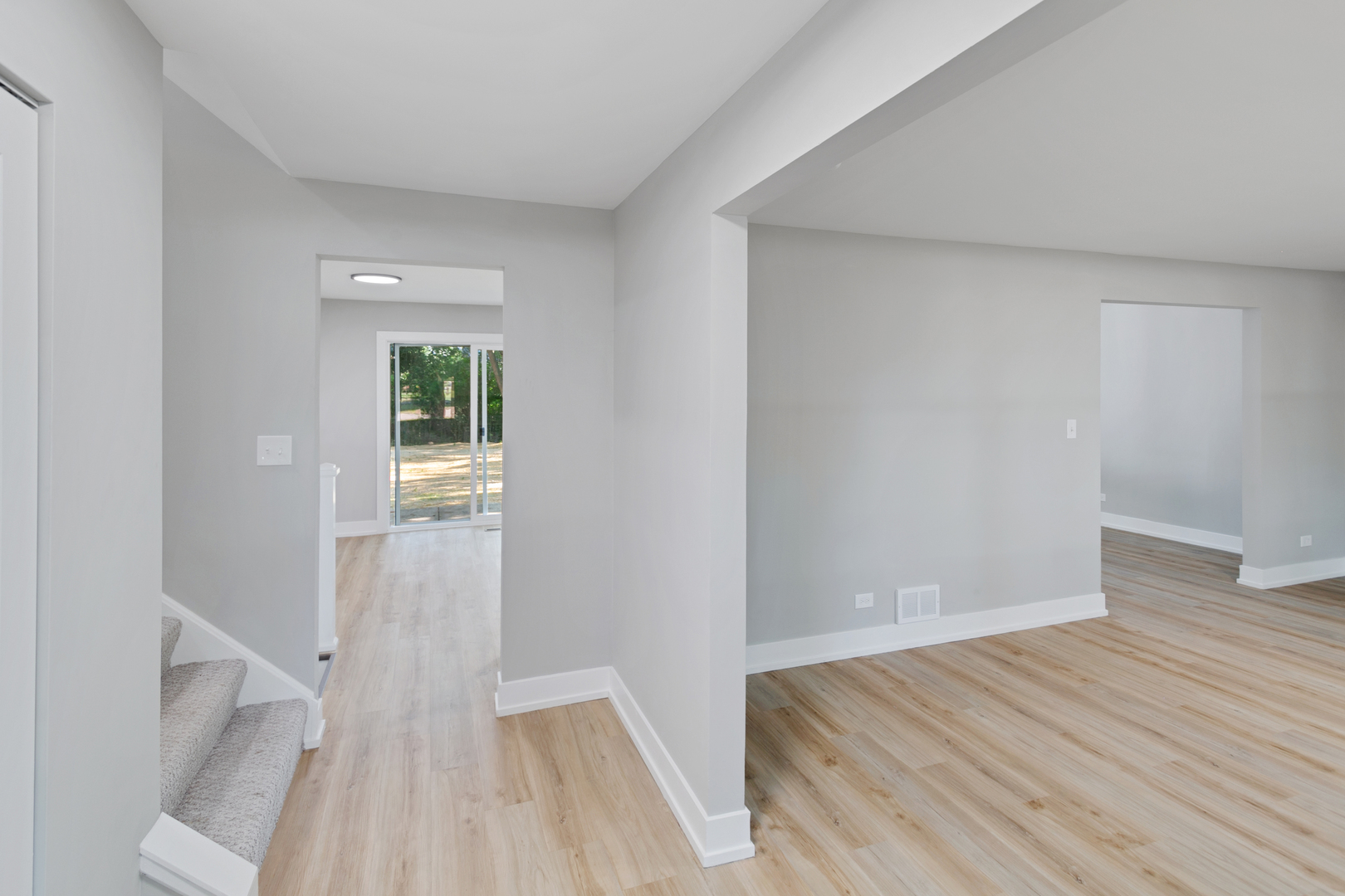 28W555 Leverenz Road Naperville, IL 60564 - Photo 11 of 24 wooden floor in an empty room