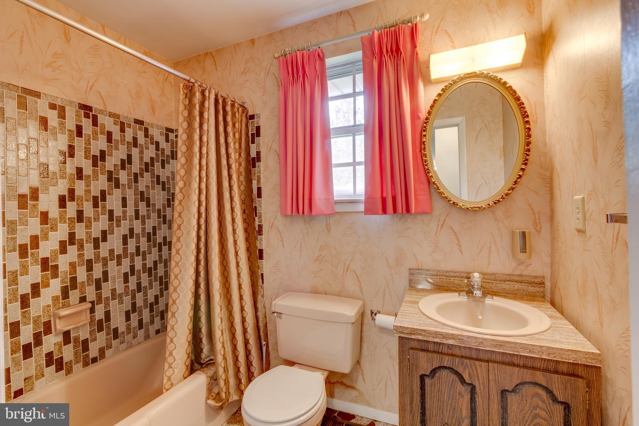 225 Sunnybrook Road Barrington, NJ 08007 - Photo 16 of 26 a bathroom with a sink a toilet and a mirror