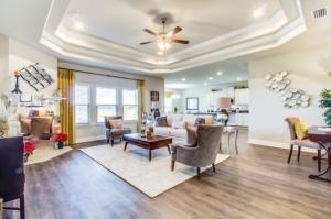 127 Hobson Avenue Crestview, FL 32539 - Photo 4 of 21 a living room with furniture and wooden floor