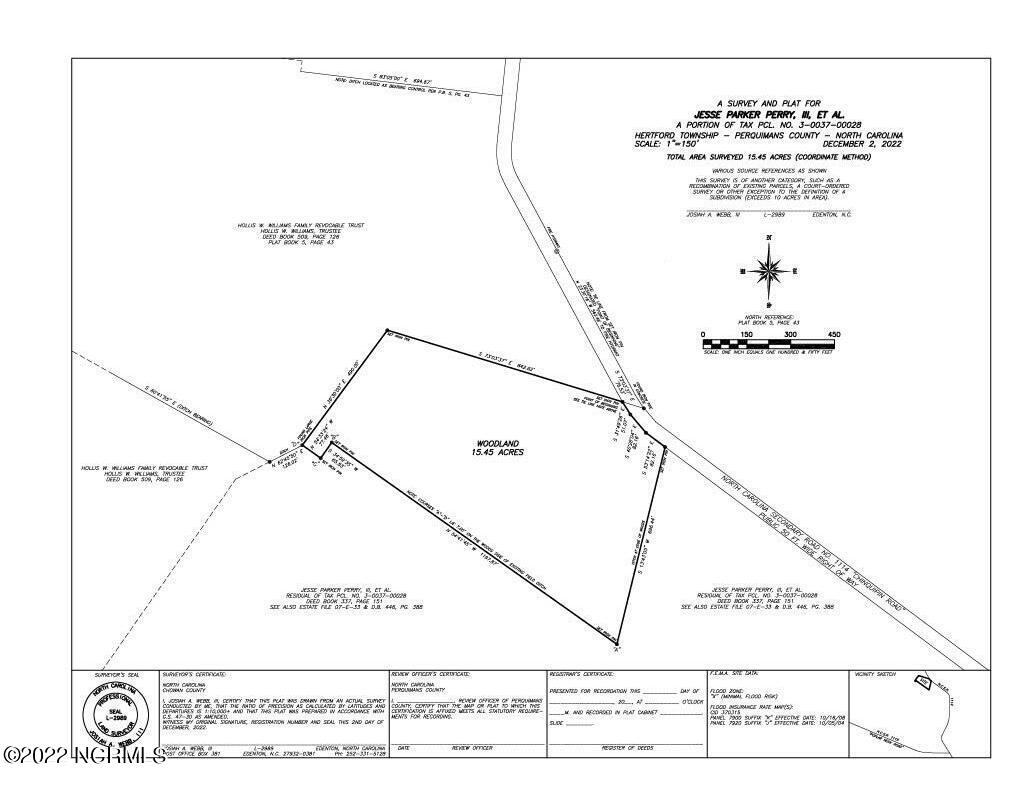 Tbd Chinquapin Road Tyner, NC 27980 - Photo 2 of 6 Survey1024_1