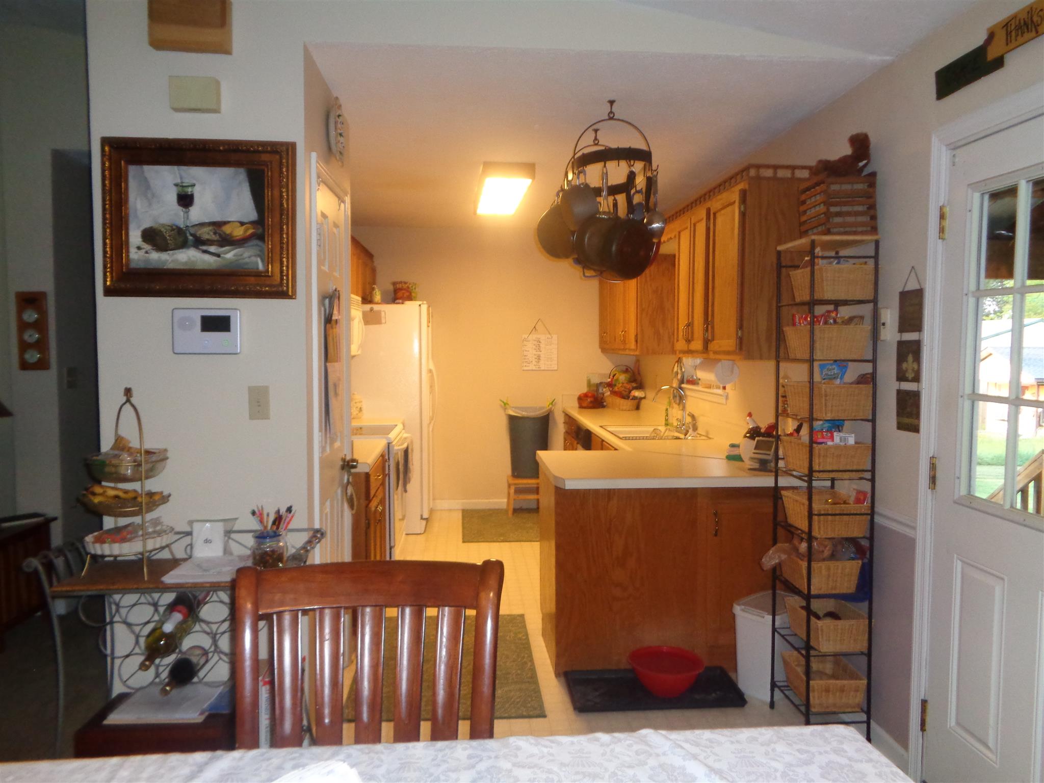 1223 Yell Road Lewisburg, TN 37091 - Photo 4 of 14 Kitchen view from the dining area. Notice the pot hanger.