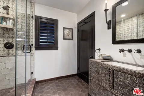 a view of city and a tall buildings