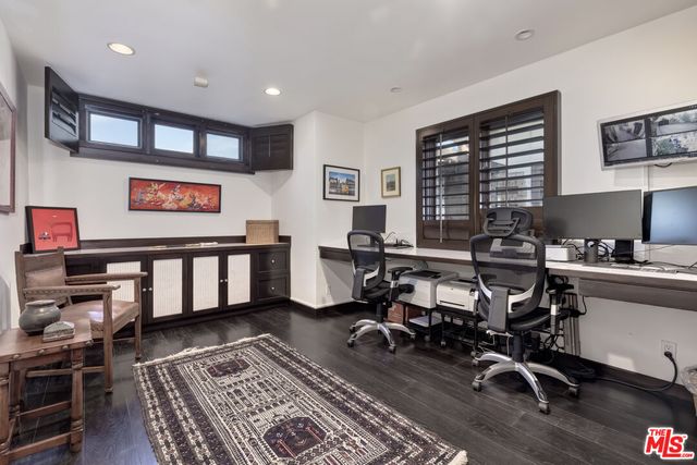 a view of a city with tall buildings in the background