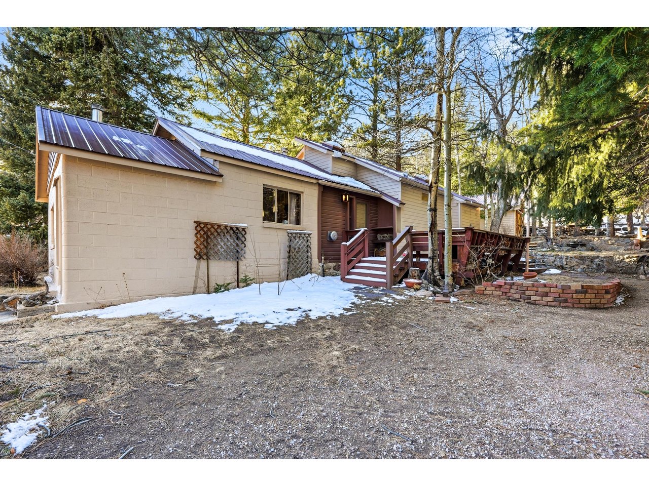 2476 Riverside Drive Lyons, CO 80540 - Photo 29 of 42 a view of a house with backyard