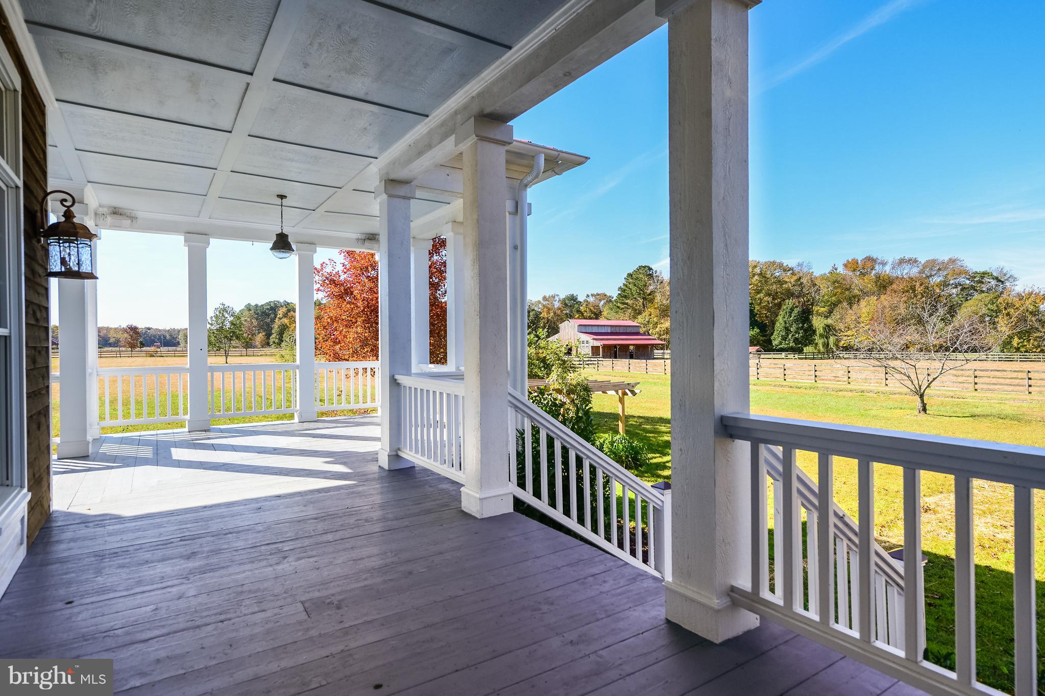 34645 Winding Road Frankford, DE 19945 - Photo 47 of 111 Wrap around porch with views of the pasture