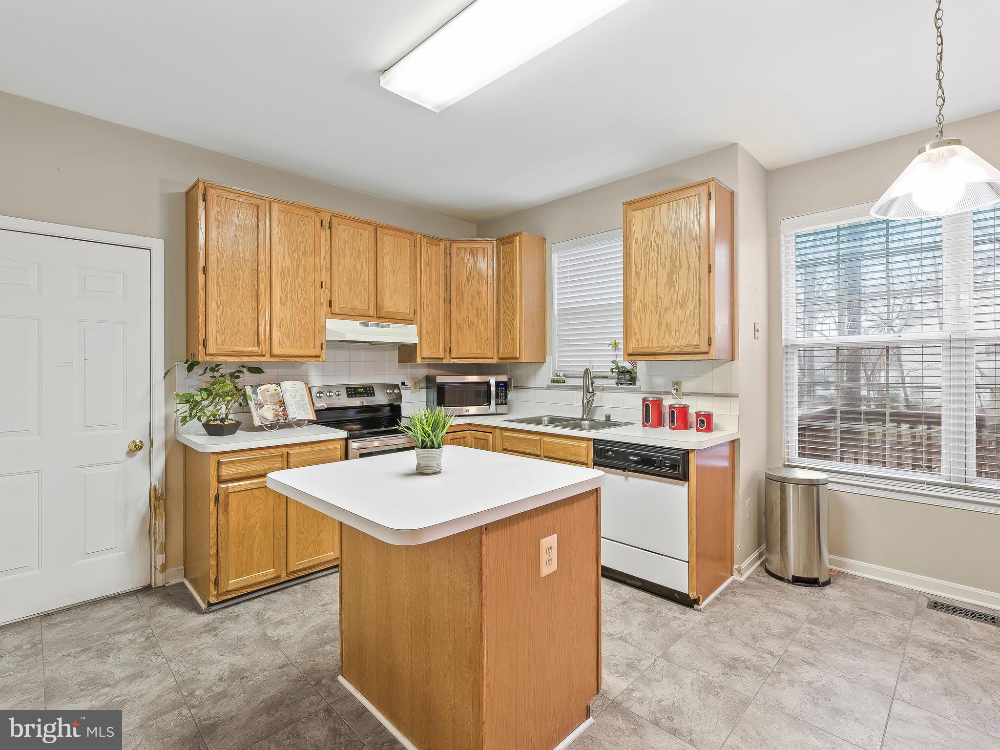 1361 Old Water Oak Point Road Pasadena, MD 21122 - Photo 11 of 41 Kitchen with center island