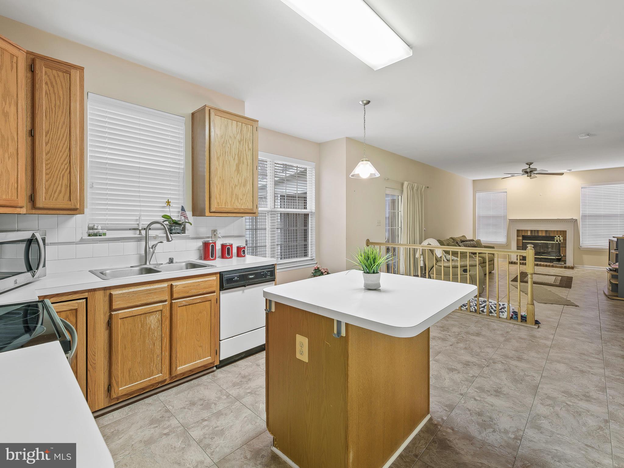 1361 Old Water Oak Point Road Pasadena, MD 21122 - Photo 13 of 41 Kitchen with center island