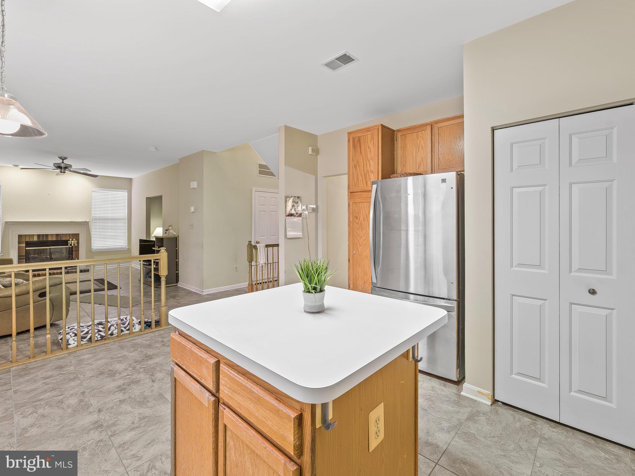1361 Old Water Oak Point Road Pasadena, MD 21122 - Photo 14 of 41 Kitchen with center island