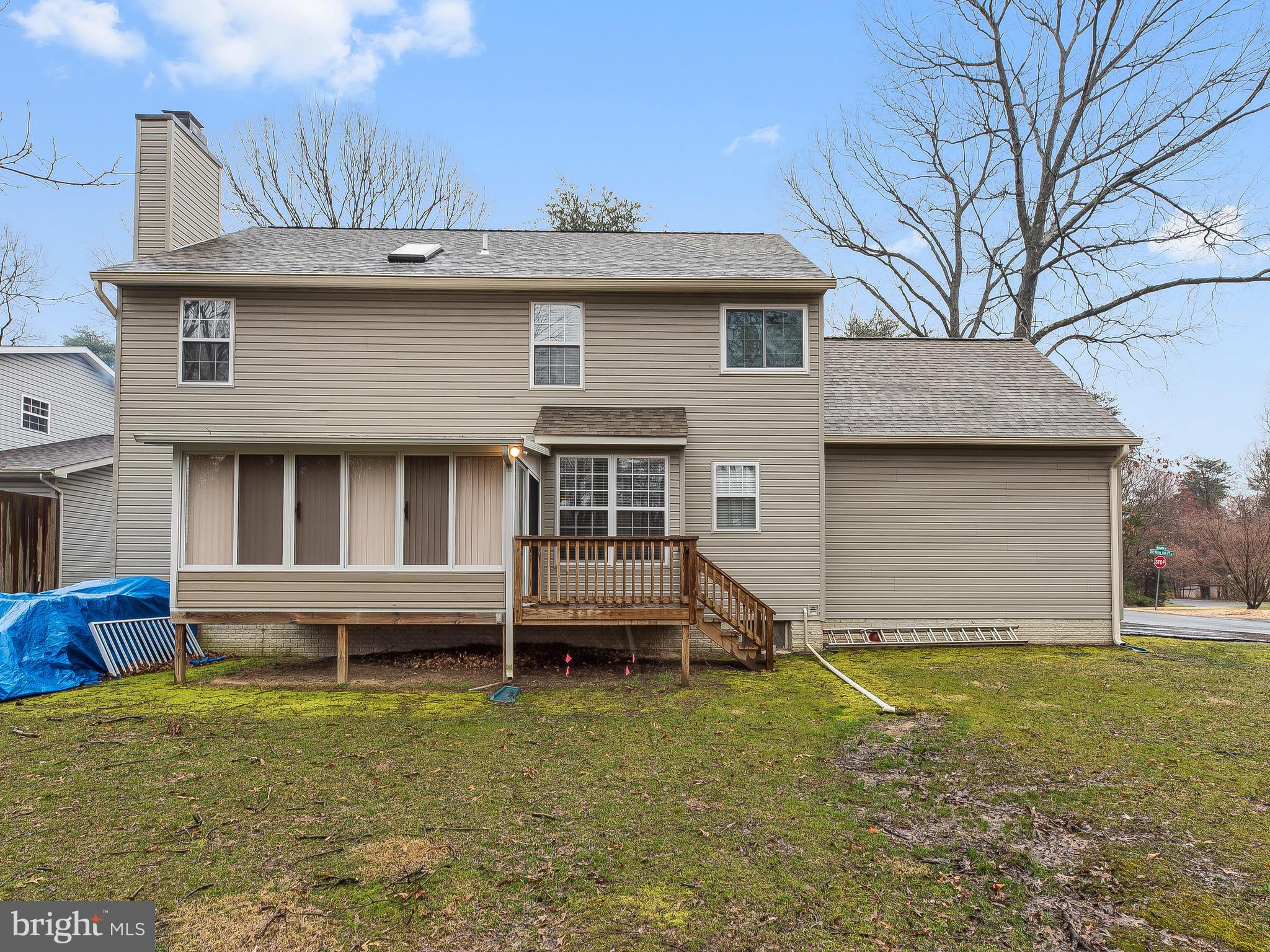 1361 Old Water Oak Point Road Pasadena, MD 21122 - Photo 38 of 41 Back of home