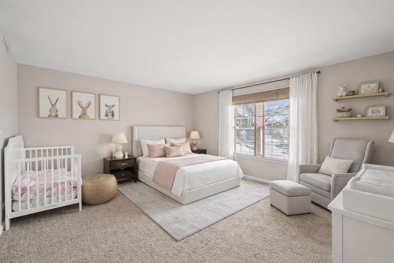 7917 Windsor Drive Darien, IL 60561 - Photo 12 of 31 a bedroom with bed and a couch