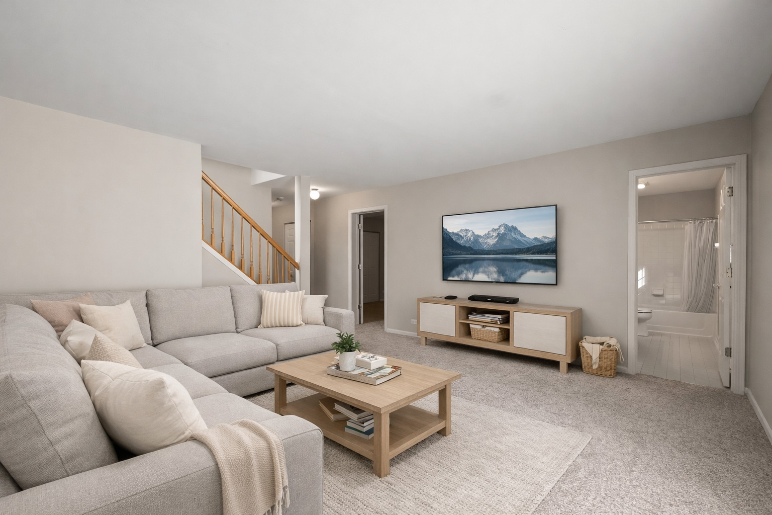 7917 Windsor Drive Darien, IL 60561 - Photo 21 of 31 a living room with furniture and a flat screen tv