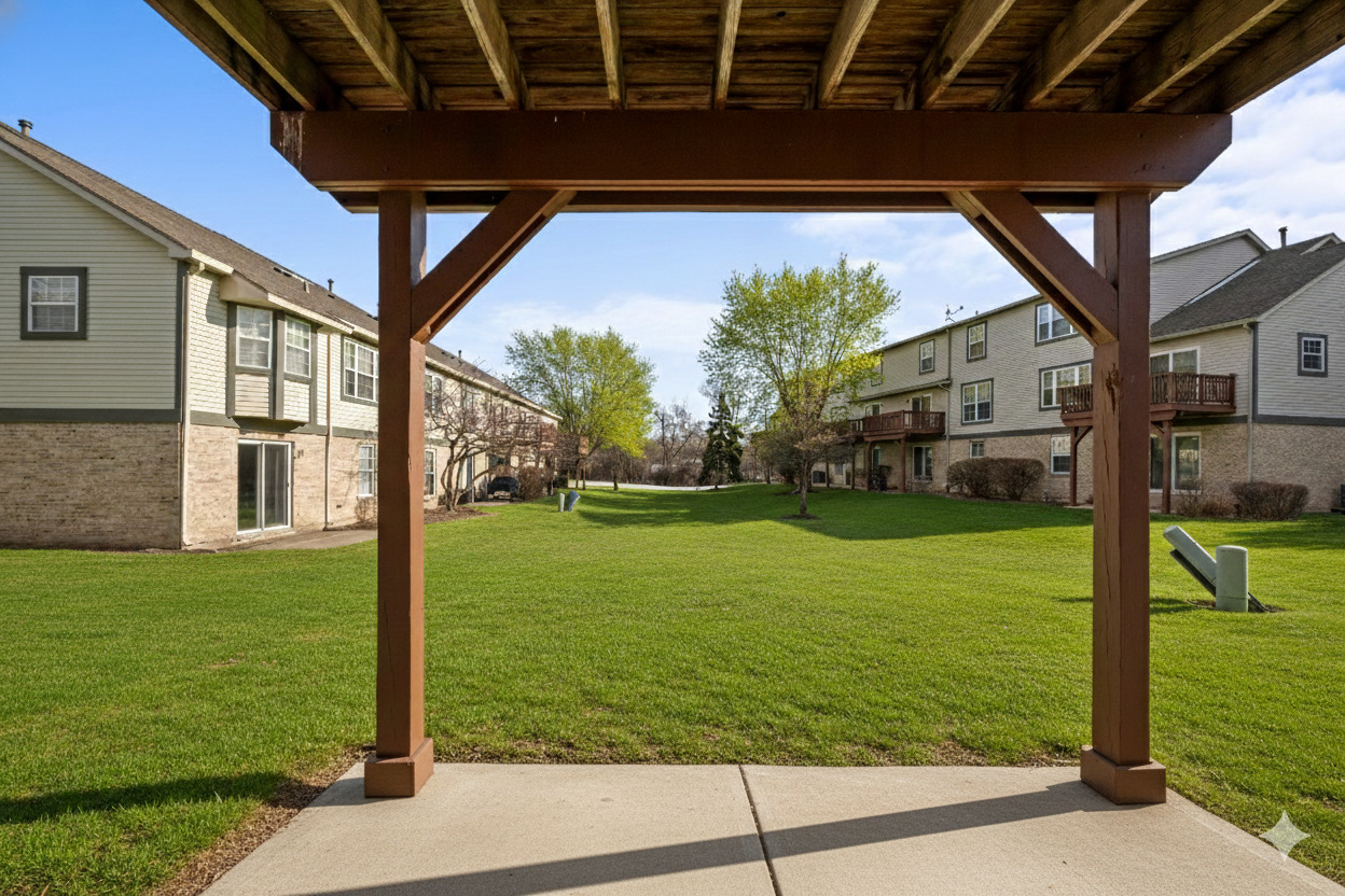 7917 Windsor Drive Darien, IL 60561 - Photo 27 of 31 a view of a porch with a backyard