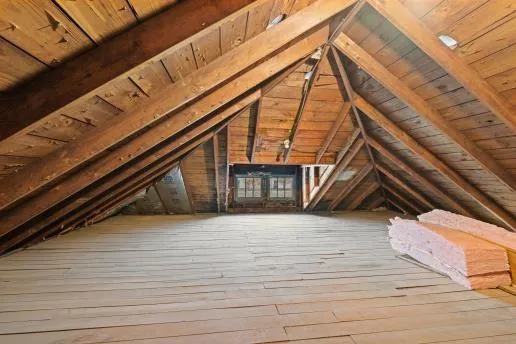 a view of a house with a balcony