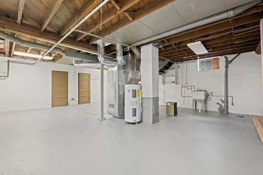 a picture of a wall with a white wall and a painting