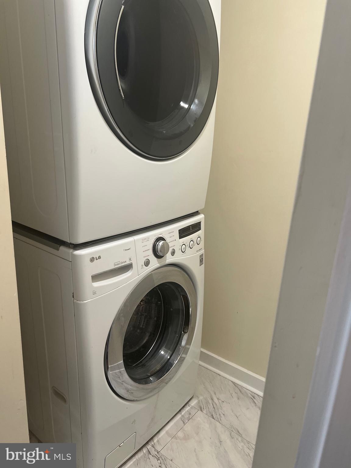 5732 Bugler Street Capitol Heights, MD 20743 - Photo 16 of 23 a close up view of a washer and dryer