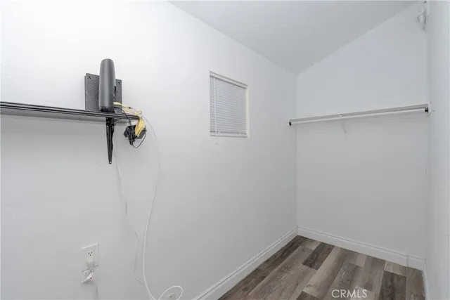 a small space with a window