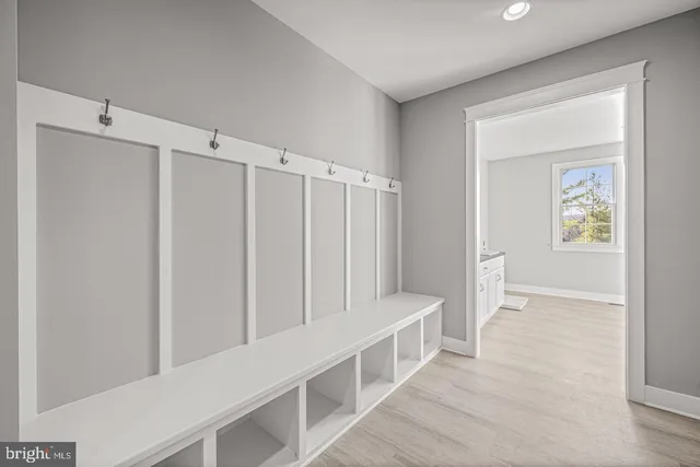 a view of walk in closet