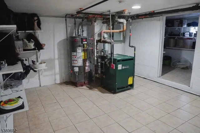 a view of water heater room