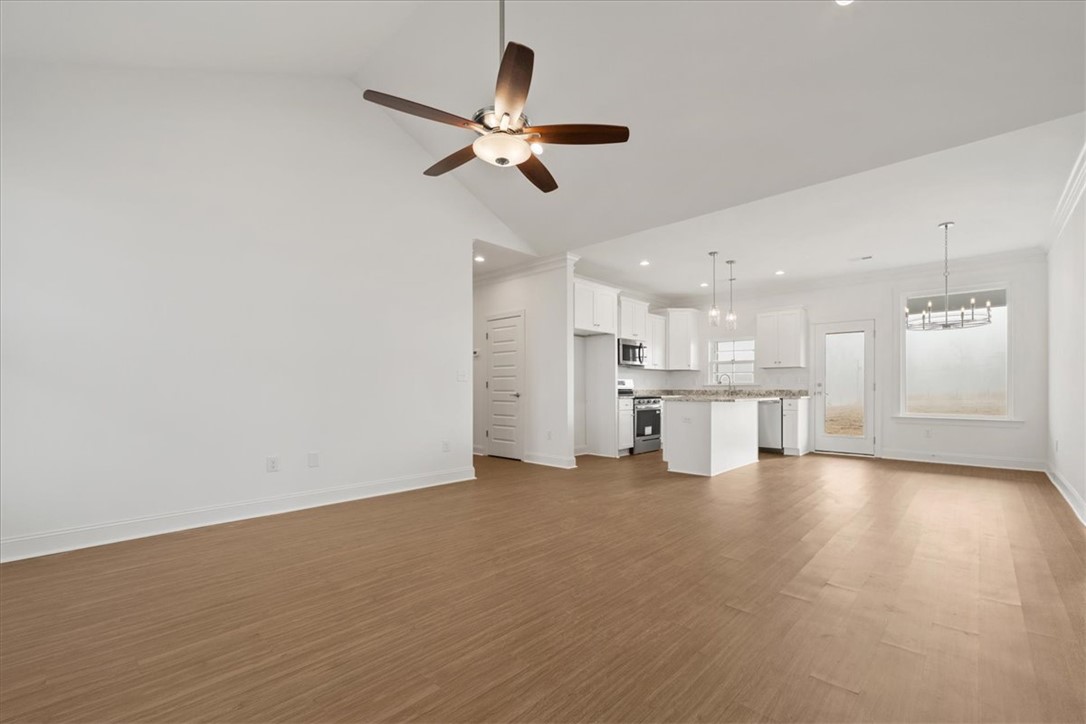 108 Oak Grove Road Norris, SC 29667 - Photo 4 of 35 Bright and airy living spaces seamlessly flow into the kitchen, perfect for everyday living.