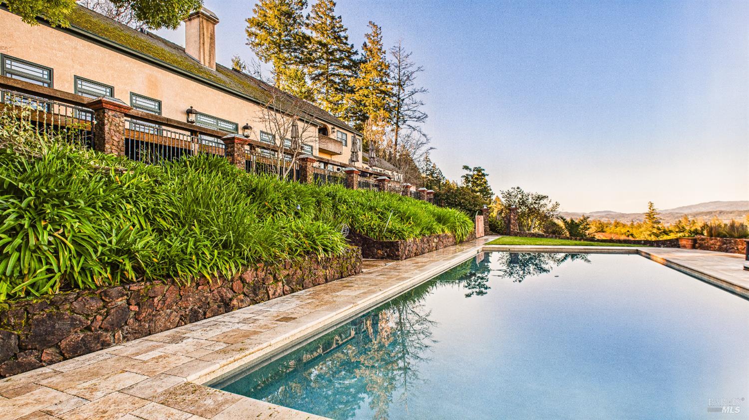 3225 West Dry Creek Road Healdsburg, CA 95448 - Photo 4 of 45 a view of a swimming pool with a lake view