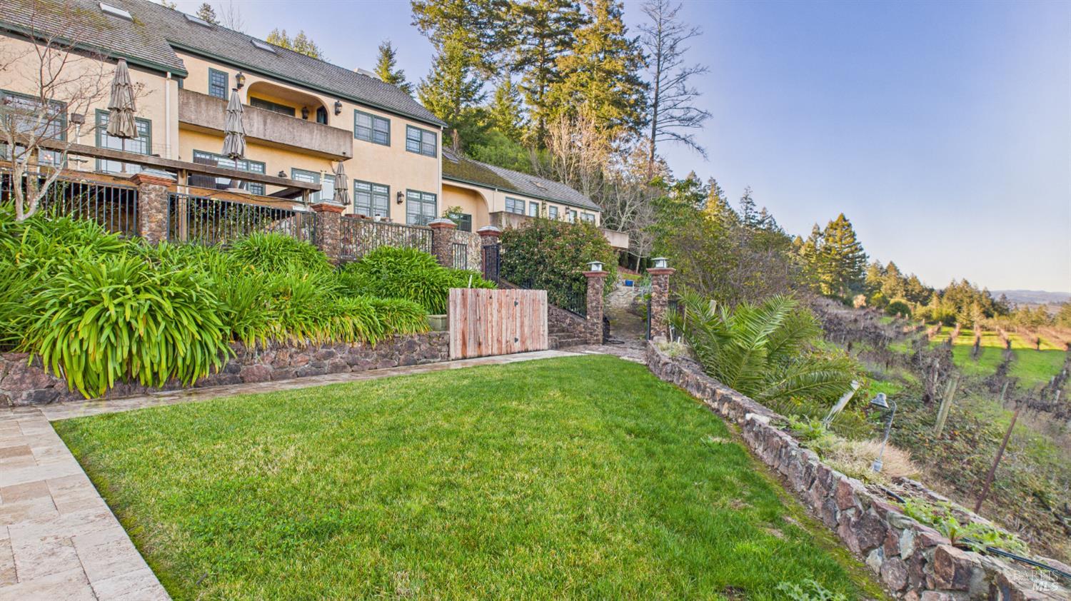 3225 West Dry Creek Road Healdsburg, CA 95448 - Photo 7 of 45 a view of a back yard