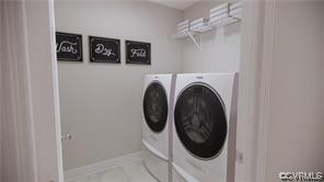 11253 Benton Pointe Way Chester, VA 23831 - Photo 12 of 12 a utility room with dryer and washer