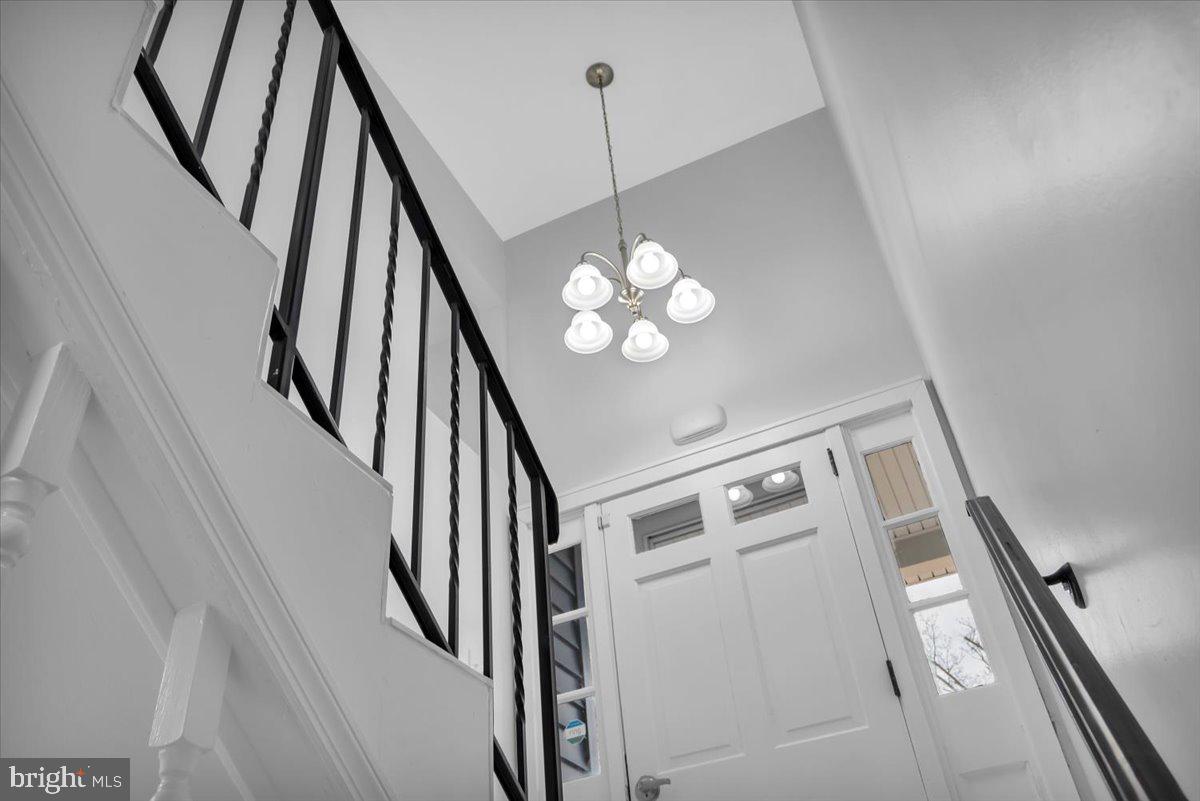 47 Delaware Drive Penns Grove, NJ 08069 - Photo 14 of 38 a view of staircase with railing and white walls