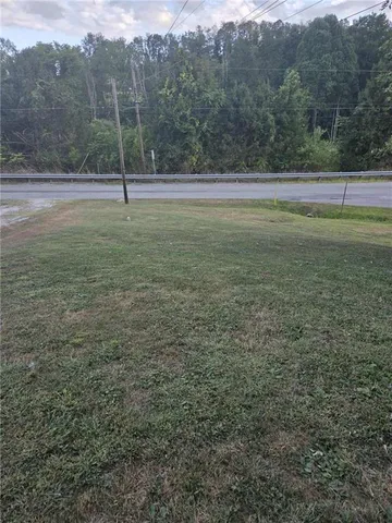 a view of outdoor space with mountain view