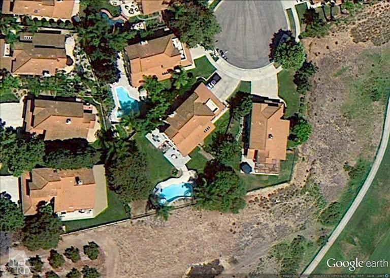 321 Fresh Meadows Road Simi Valley, CA 93065 - Photo 23 of 23 an aerial view of a house with a yard and garden