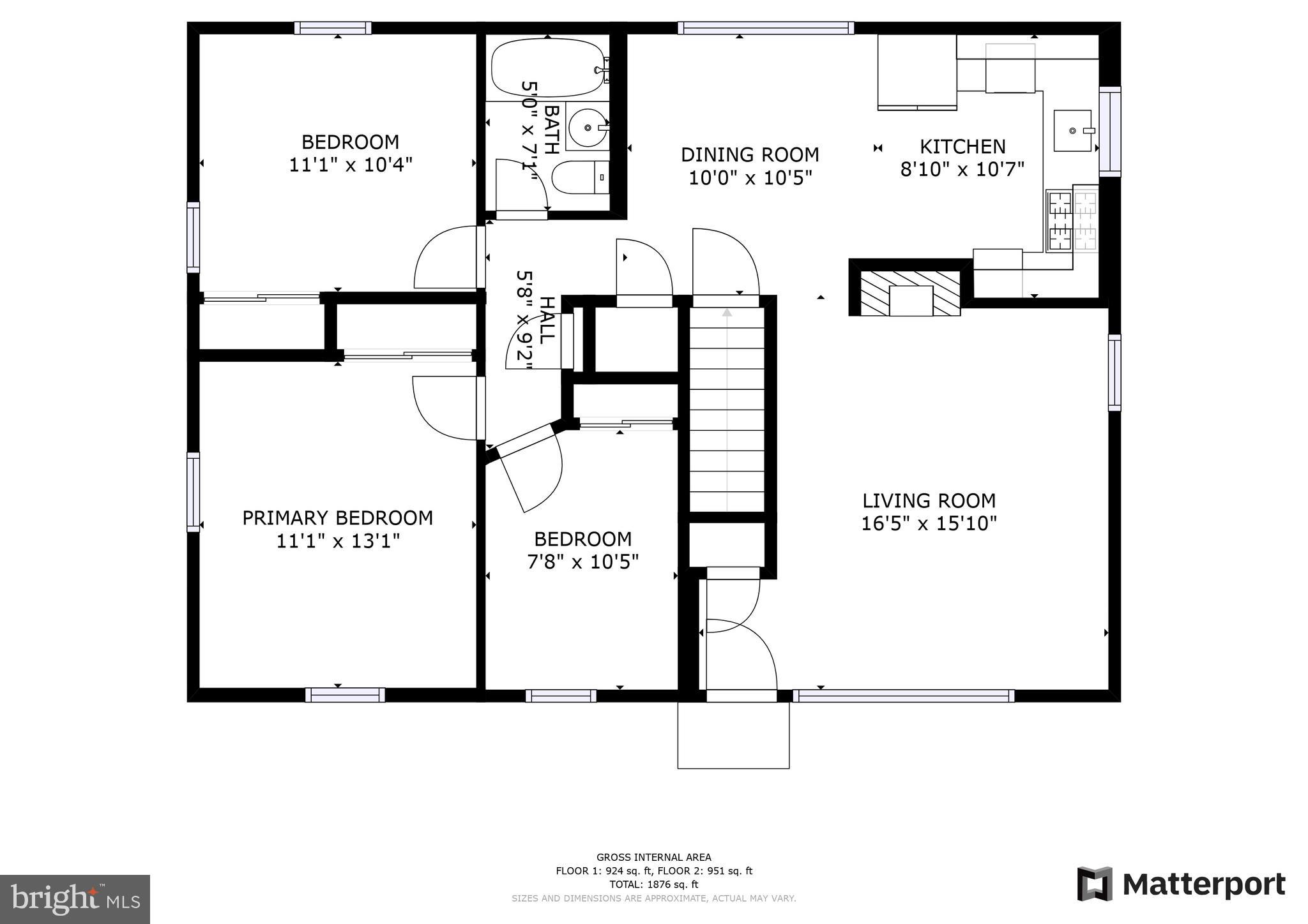 5402 Fremont Street Springfield, VA 22151 - Photo 29 of 30 Floor Plan - Main Level