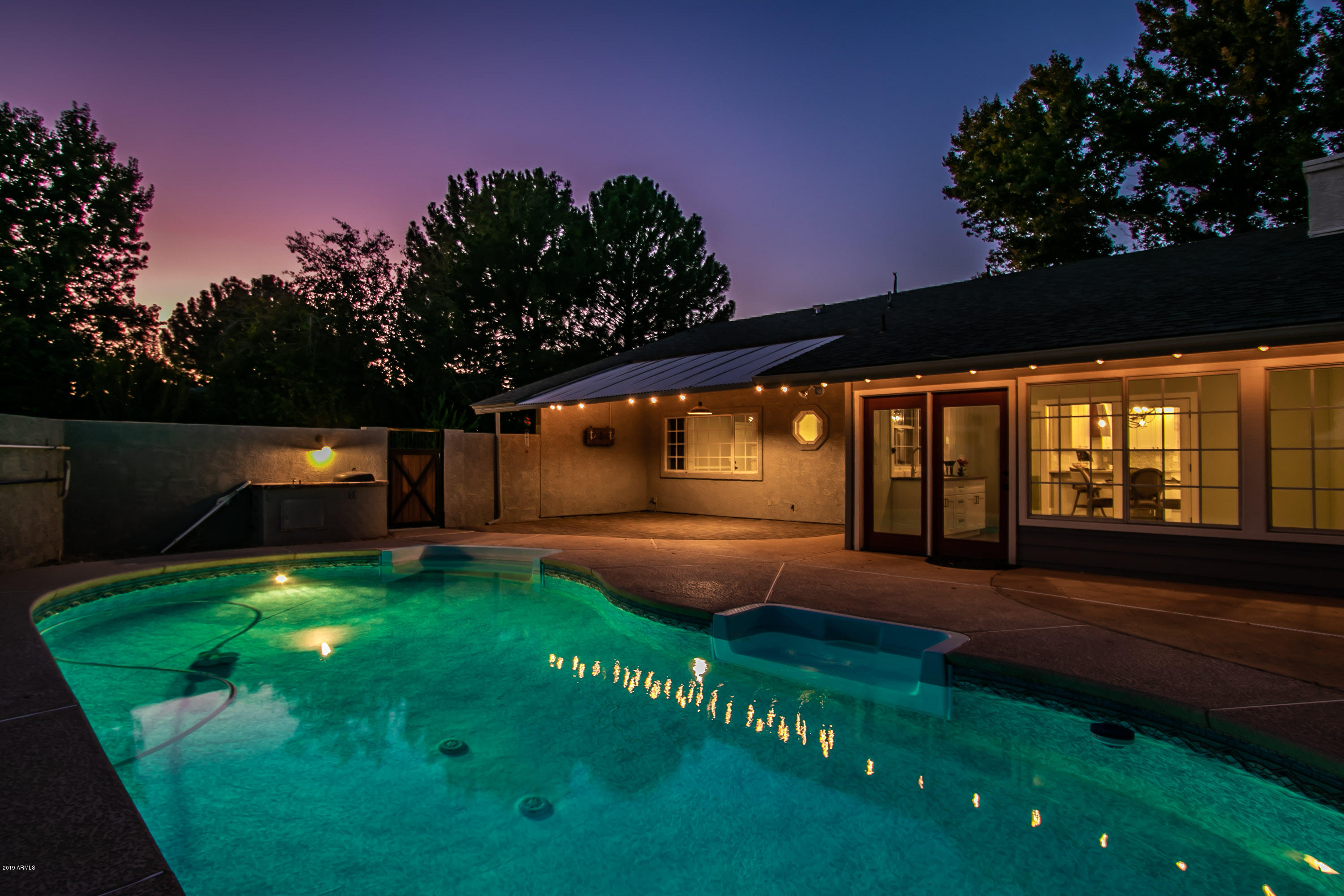 2263 East Appleby Road Gilbert, AZ 85298 - Photo 54 of 82 Sunset from the pool.
