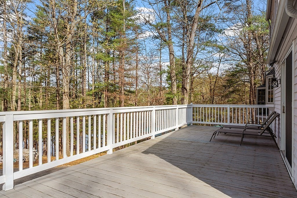149 Walker Pond Road Sturbridge, MA 01566 - Photo 33 of 42 a view of a wooden deck