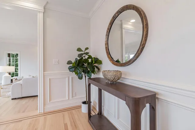 a workspace with furniture window and outside view