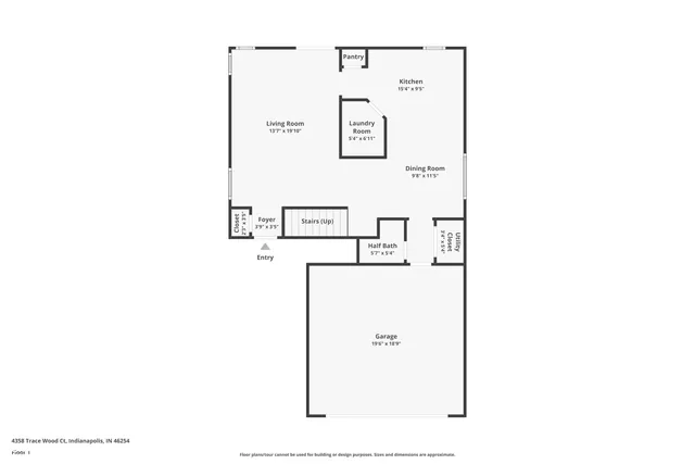 $1,850 | 4358 Trace Wood Court, Indianapolis, IN 46254