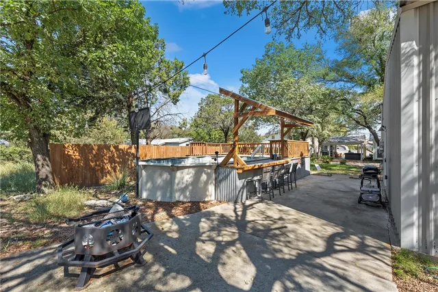 a view of outdoor space yard deck and patio