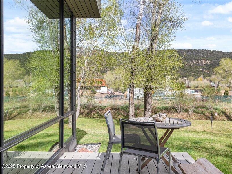 102 Evans Road, Unit 107 Basalt, CO 81621 - Photo 22 of 25 a view of an outdoor sitting area with furniture
