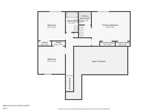 $580,000 | 680 Branch Valley Court, Roswell, GA 30076